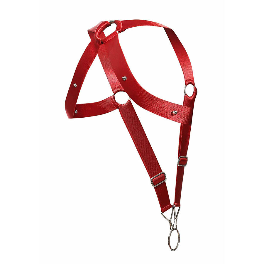 MOB - CROSS-BACK HARNESS DNGEON RED ONE SIZE