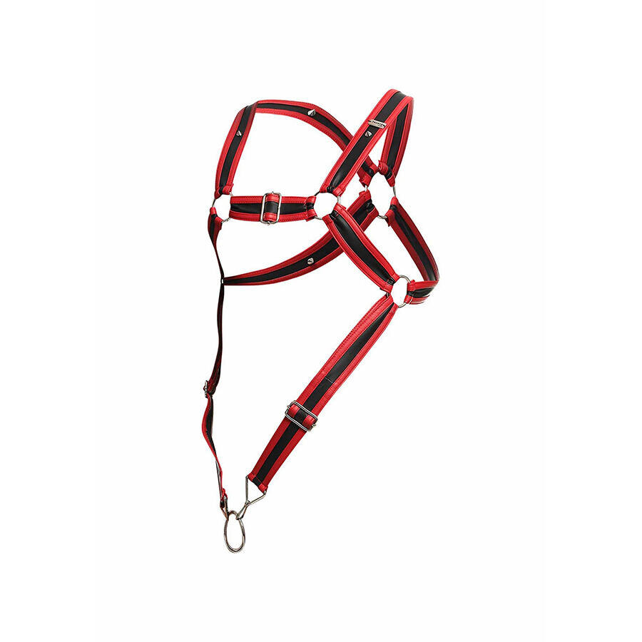 MOB - RED CROSS PENIS HARNESS DNGEON ONE SIZE