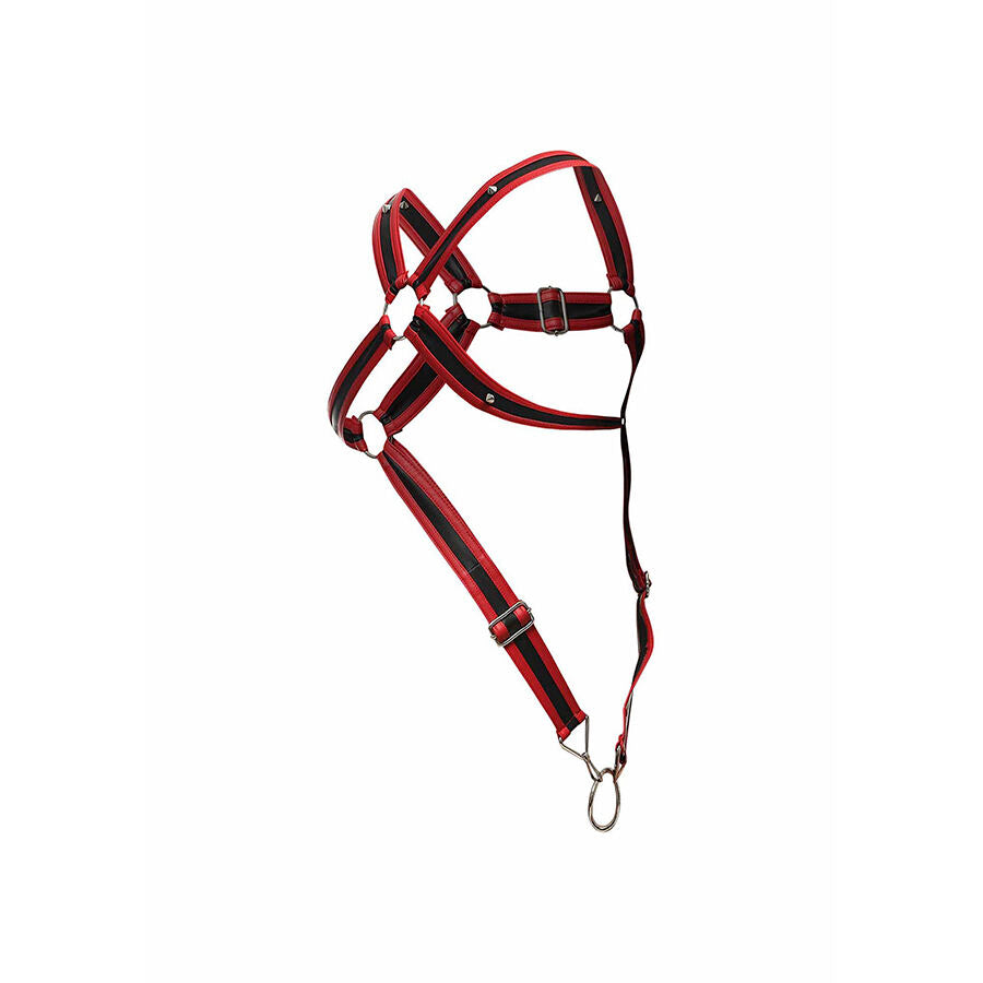 MOB - RED CROSS PENIS HARNESS DNGEON ONE SIZE