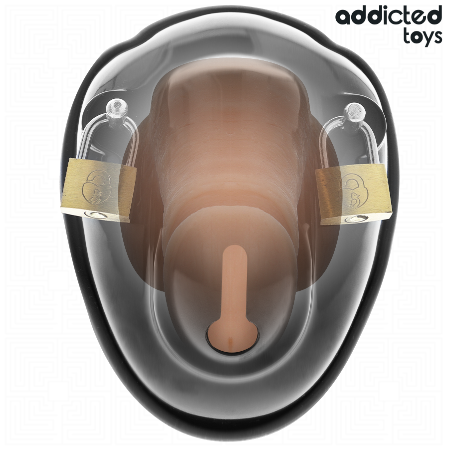 ADDICTED TOYS LOCKED - LOCKED PENIS WITH NO KEY 11.5 CM