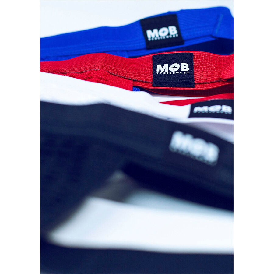 MOB - FETISH WHITE JOCKSTRAP SWIMSUIT SIZE L