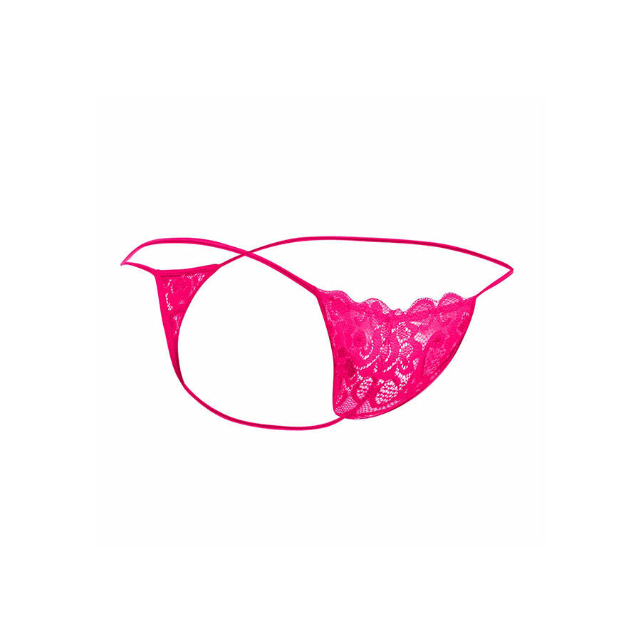 String Dentelle Fine Nylon-Lycra 3 Coloris - Mob