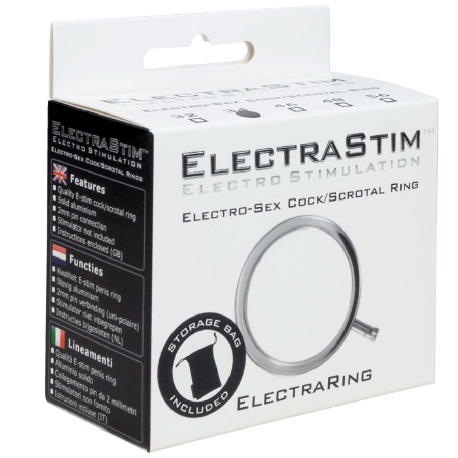 ELECTRASTIM - ELECTRARINGS 34MM METAL PENIS RING