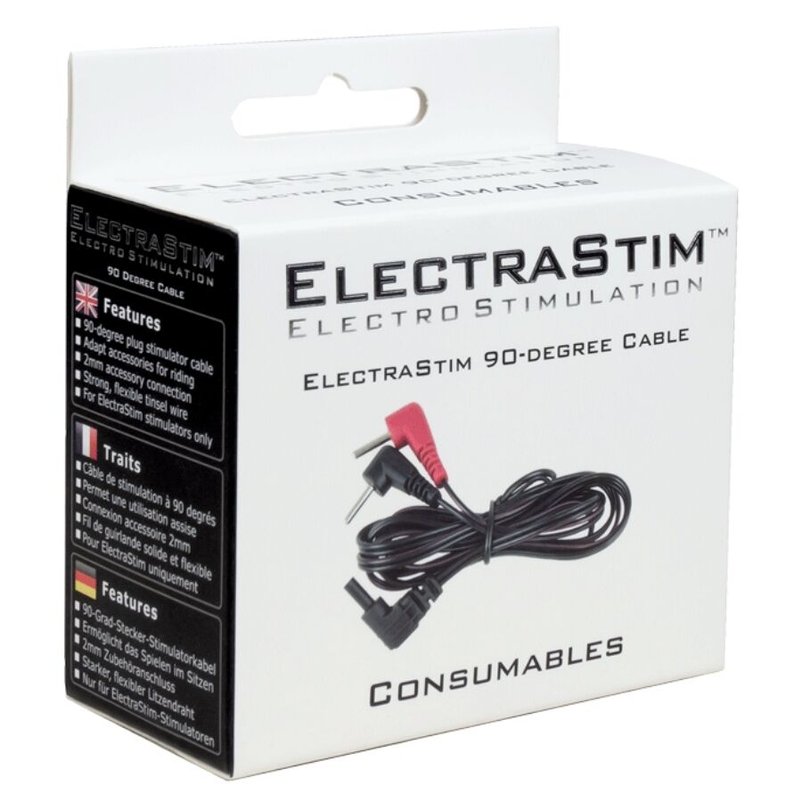 ELECTRASTIM - 90-DEGREE STIMULATION CABLES