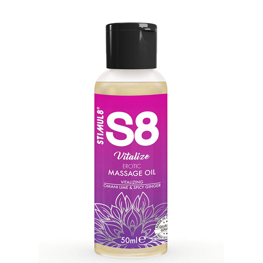 STIMUL8 - S8 MASSAGE OIL SET 3 X 50 ML