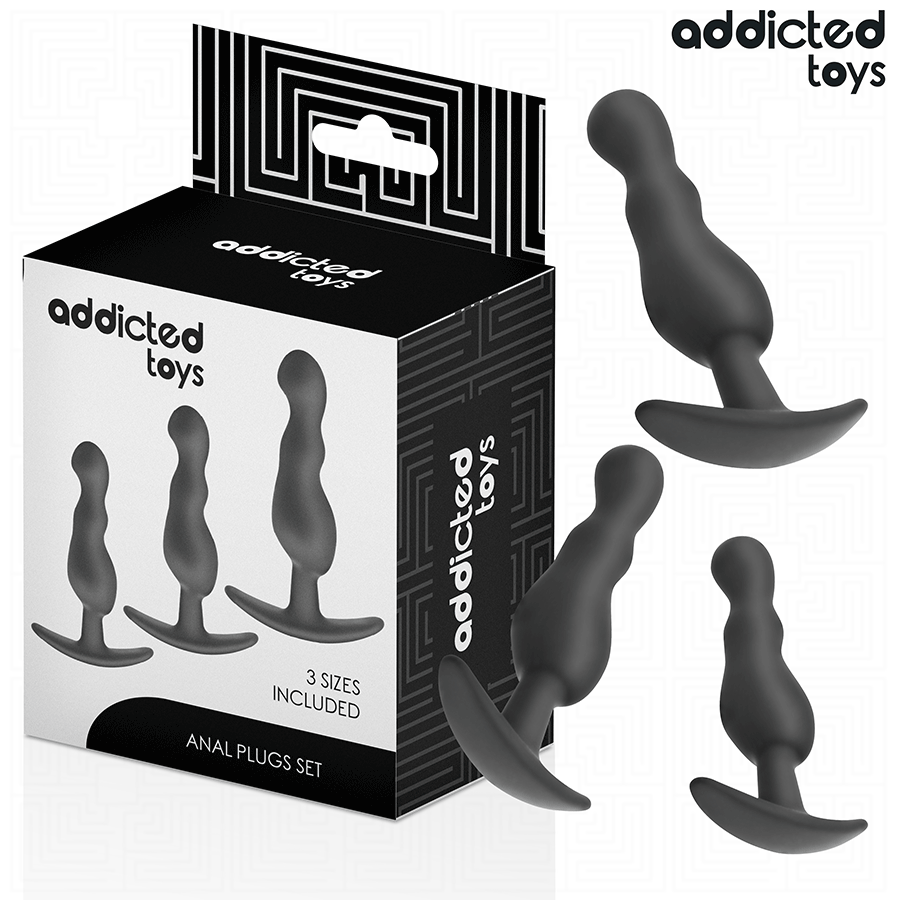 ADDICTED TOYS - SET OF 3 ANAL PLUG MODEL 1