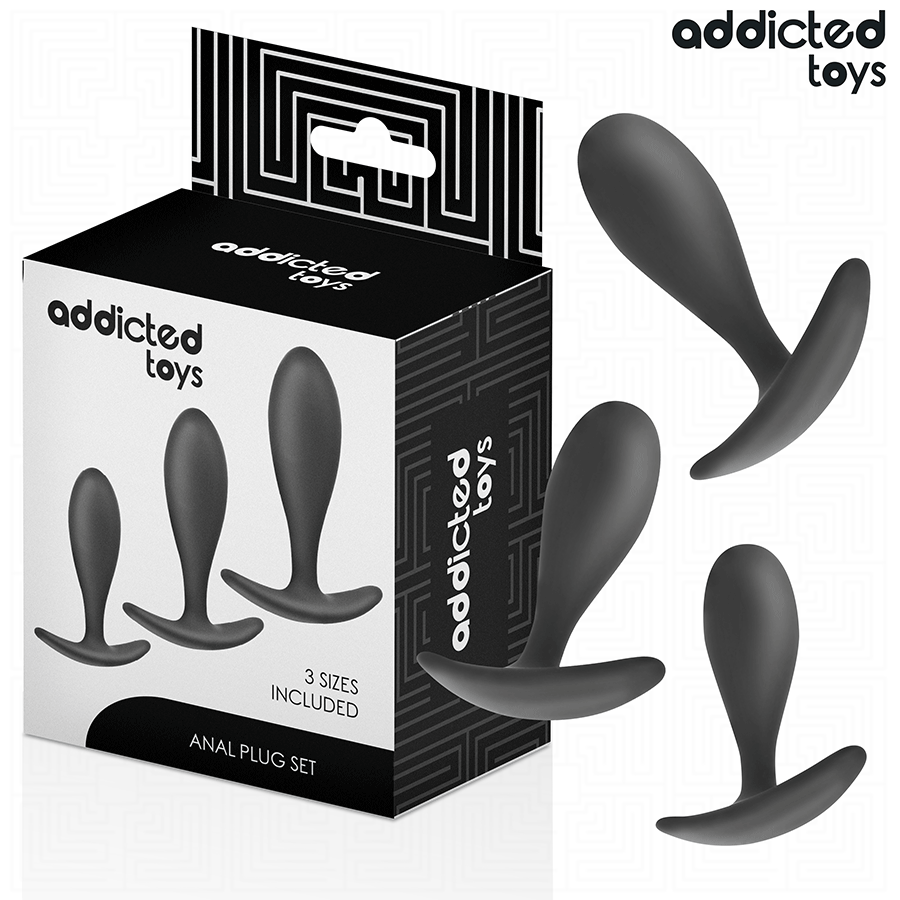 ADDICTED TOYS - SET OF 3 ANAL PLUG MODEL 2