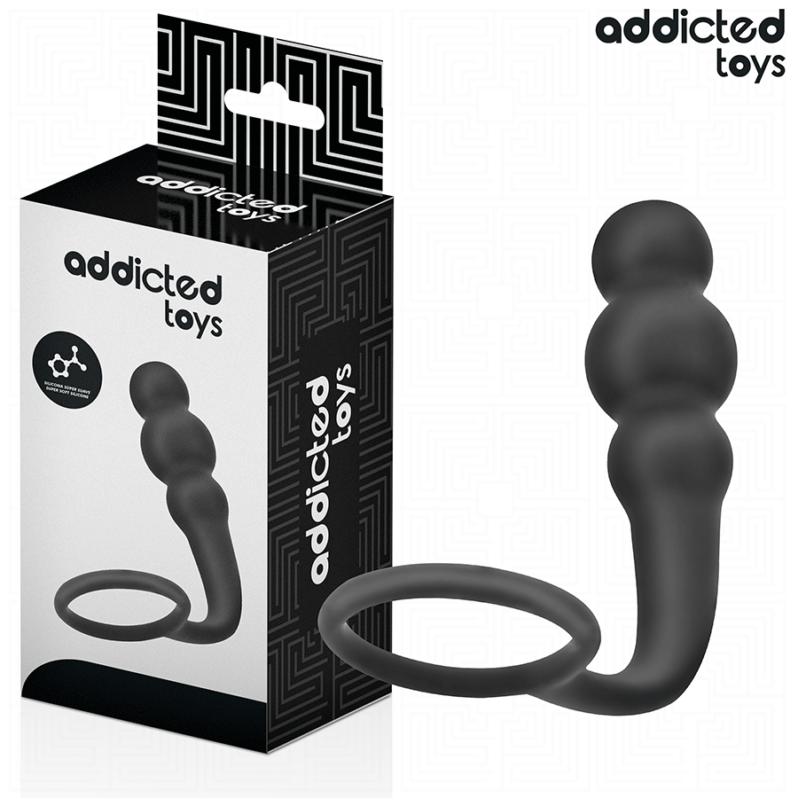 ADDICTED TOYS - ANAL PLUG WITH RING MODEL 1