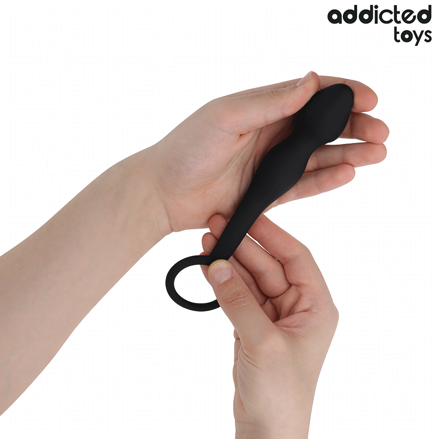 ADDICTED TOYS - ANAL PLUG WITH RING MODEL 3