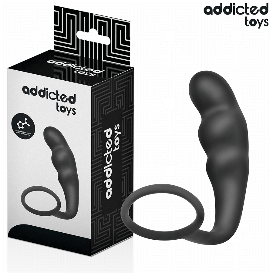 ADDICTED TOYS - ANAL PLUG WITH RING MODEL 4