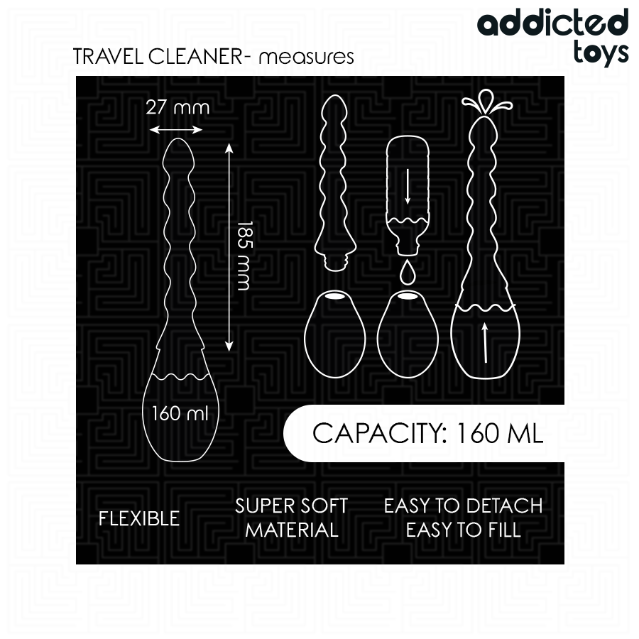 ADDICTED TOYS - TRAVEL CLEANER MODEL 2