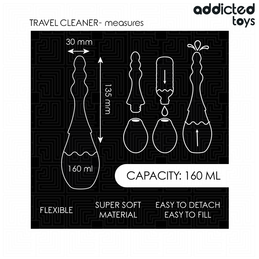 ADDICTED TOYS - TRAVEL CLEANER MODEL 4