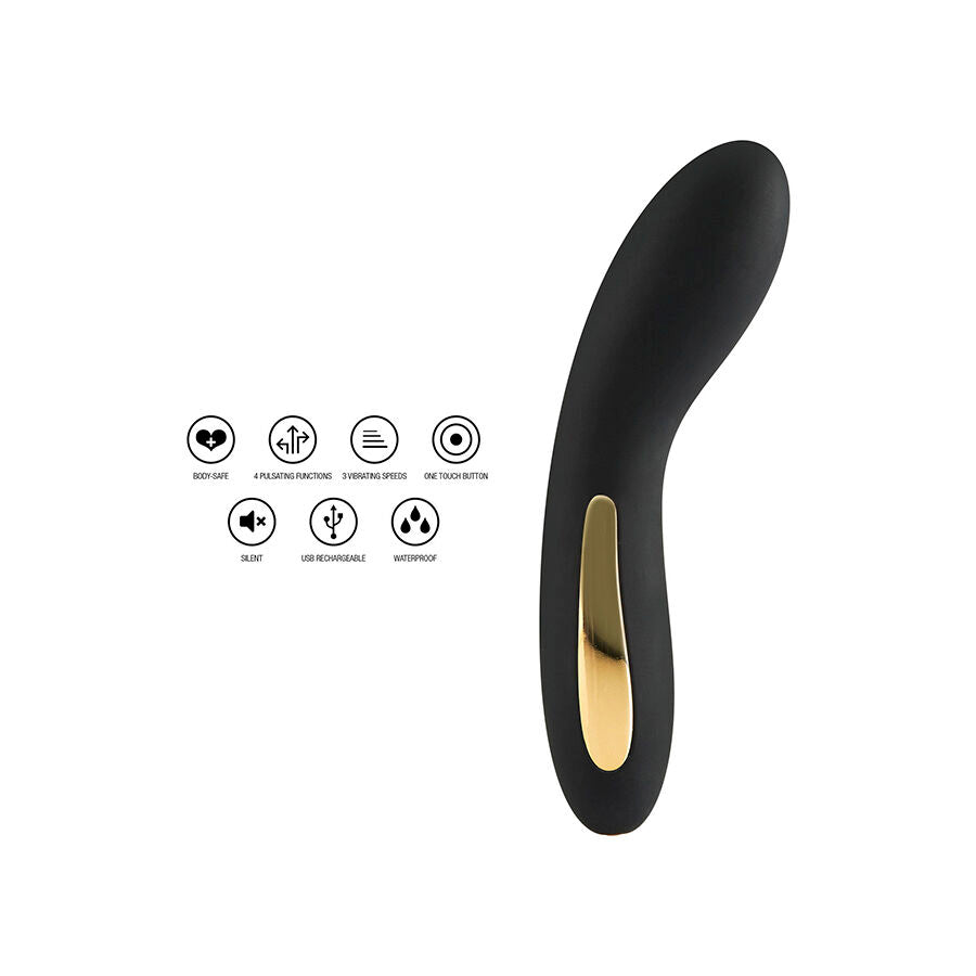 TOYJOY - BLACK LUMINATE LIGHT VIBRATOR
