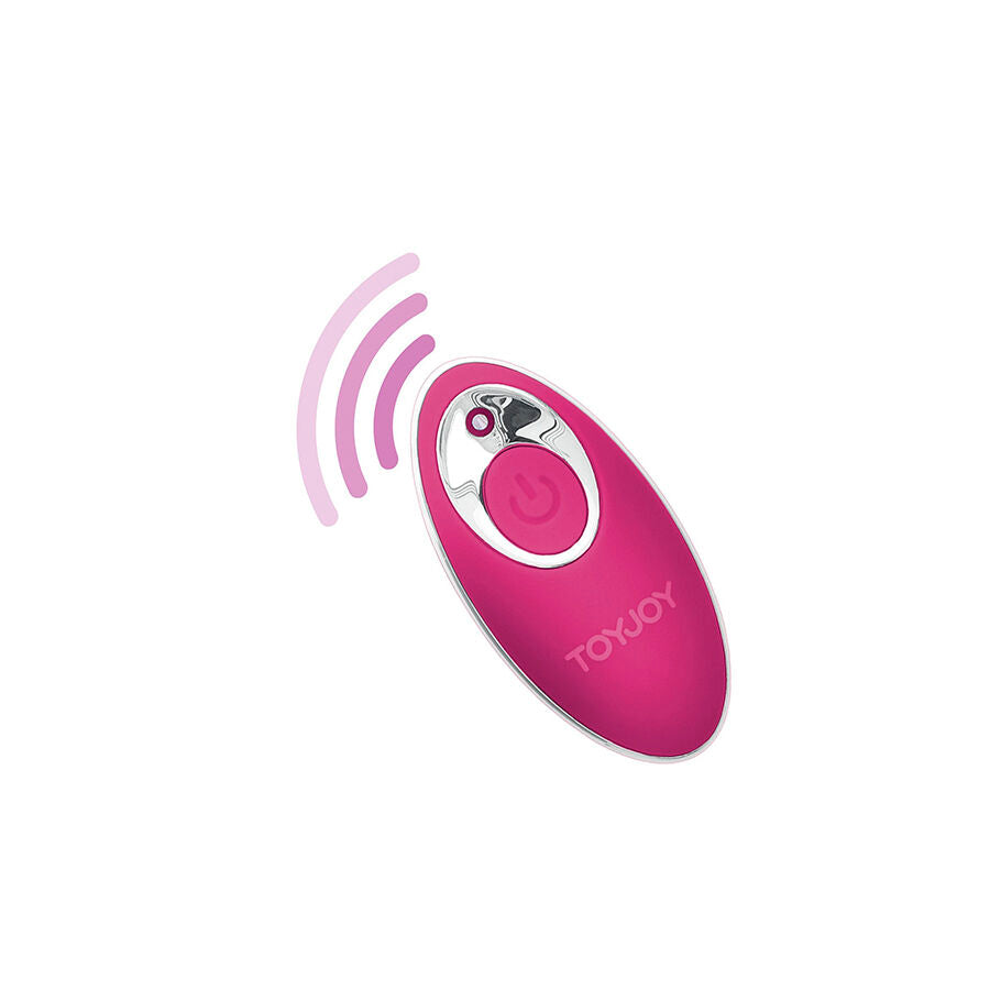 TOYJOY - HAPPINESS SUNN SIDE UP AND DOWN VIBRATOR FUCHSIA REMOTE CONTROL