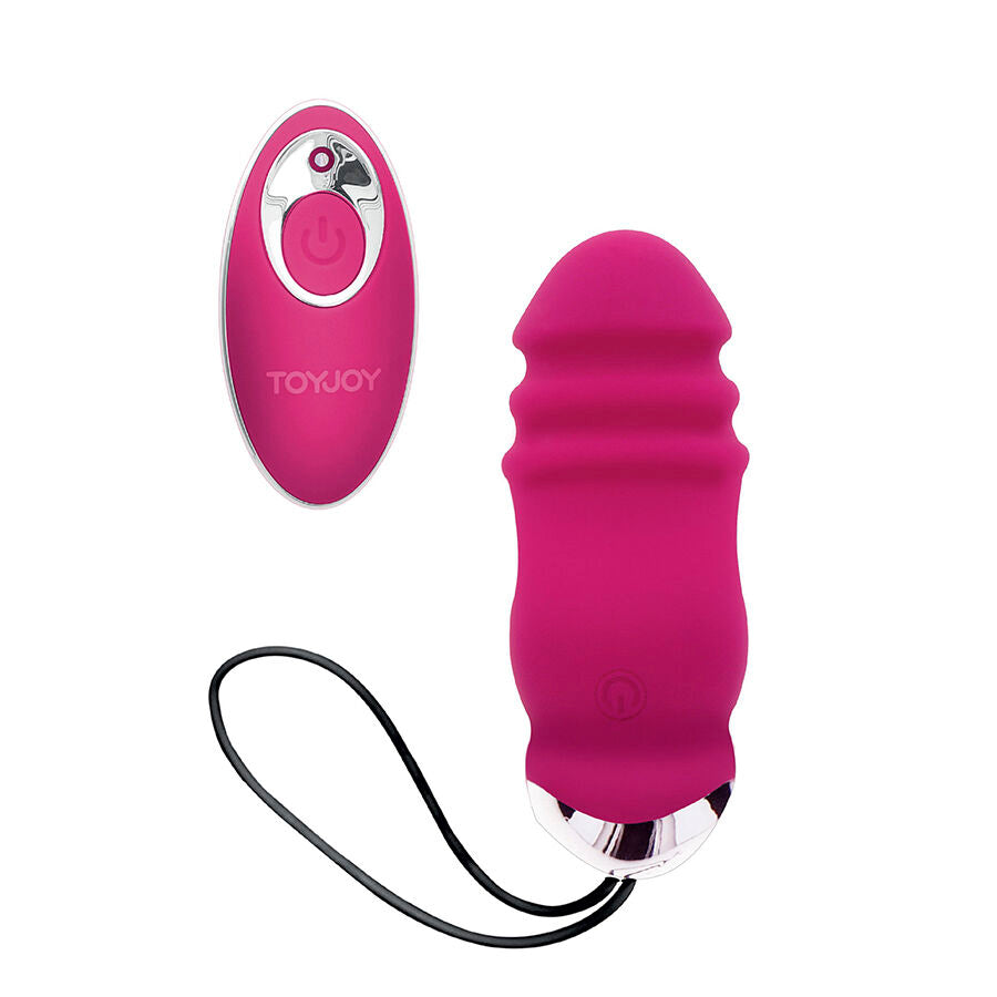 TOYJOY - HAPPINESS SUNN SIDE UP AND DOWN VIBRATOR FUCHSIA REMOTE CONTROL