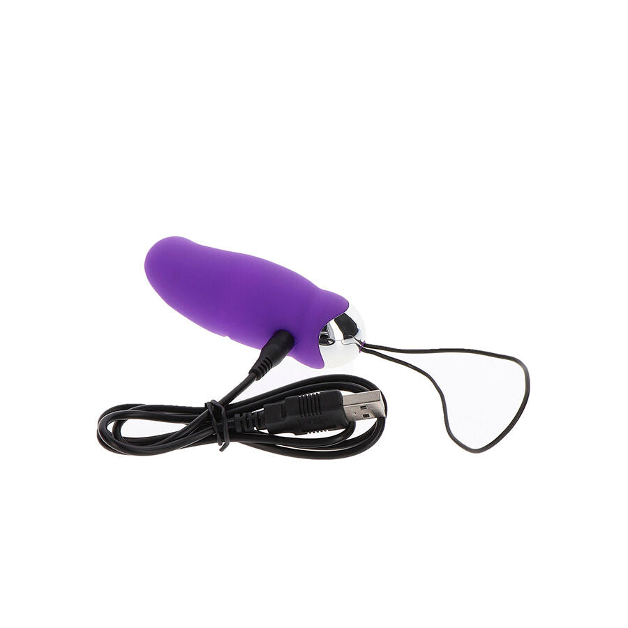 TOYJOY - HAPPINESS MY ORGASM EGGSPLODE VIBRATOR PURPLE REMOTE CONTROL