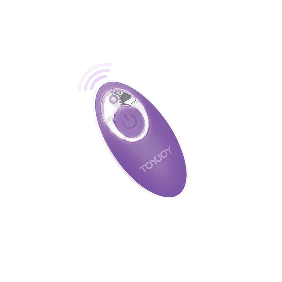 TOYJOY - HAPPINESS MY ORGASM EGGSPLODE VIBRATOR PURPLE REMOTE CONTROL