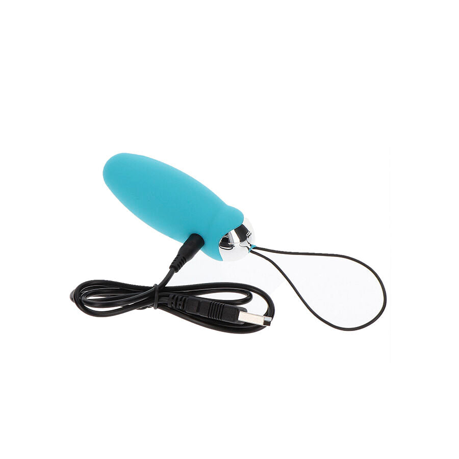 TOYJOY - HAPPINESS I'M SO EGGCITED BLUE REMOTE CONTROL VIBRATOR