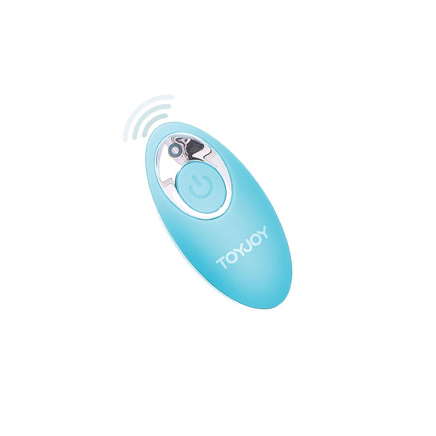 TOYJOY - HAPPINESS I'M SO EGGCITED BLUE REMOTE CONTROL VIBRATOR