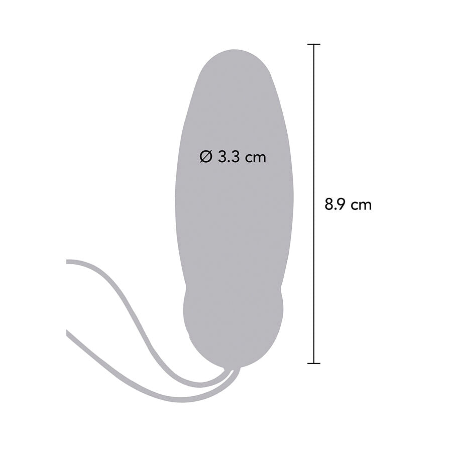 TOYJOY - HAPPINESS I'M SO EGGCITED BLUE REMOTE CONTROL VIBRATOR