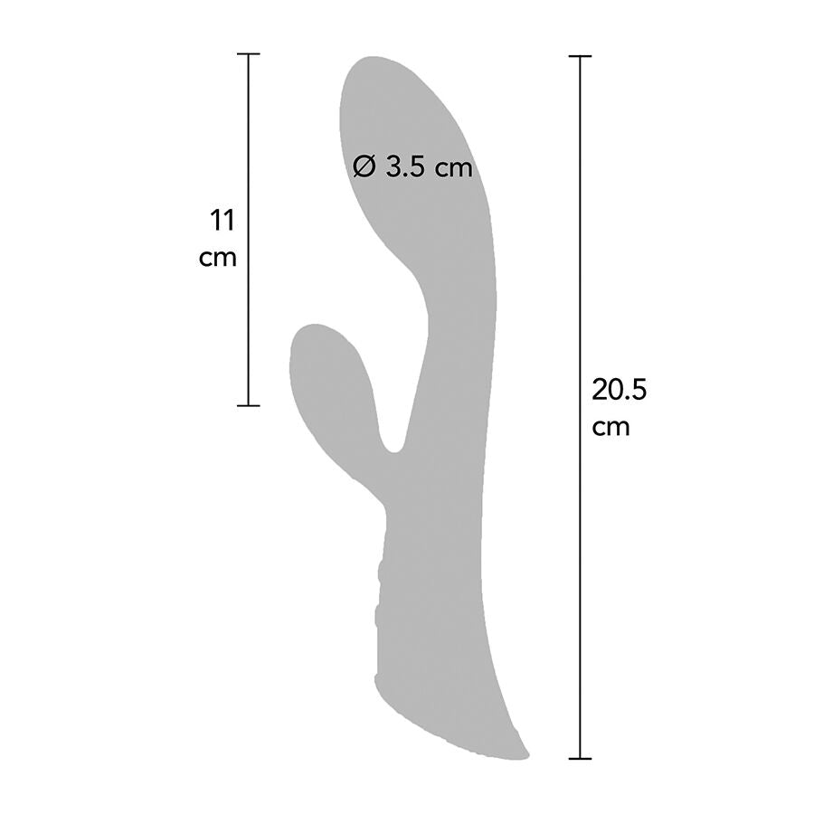 TOYJOY - IVY CASSIA XTRA INTENSE CLITORIS STIMULATOR VIBRATOR BLACK