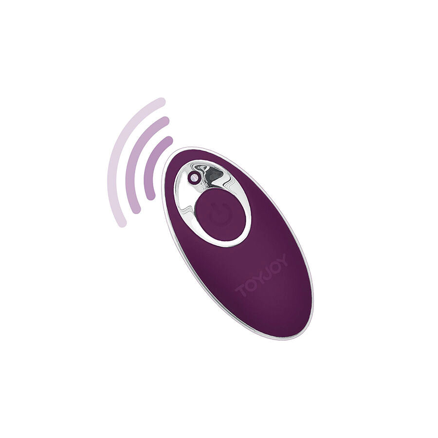 TOYJOY - HAPPINESS KNOCK KNOCK EGGSTAVAGANT VIBRATOR REMOTE CONTROL PURPLE