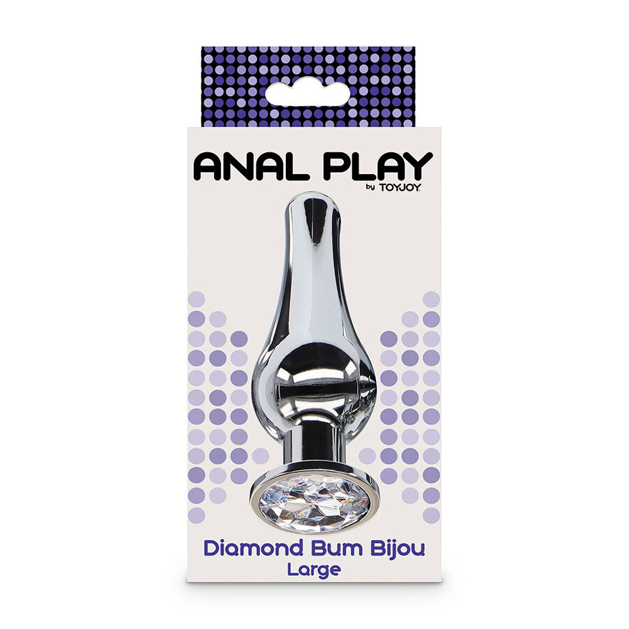 TOYJOY - ANAL PLAY DIAMANTE BUM JEWEL LARGE ANAL PLUG