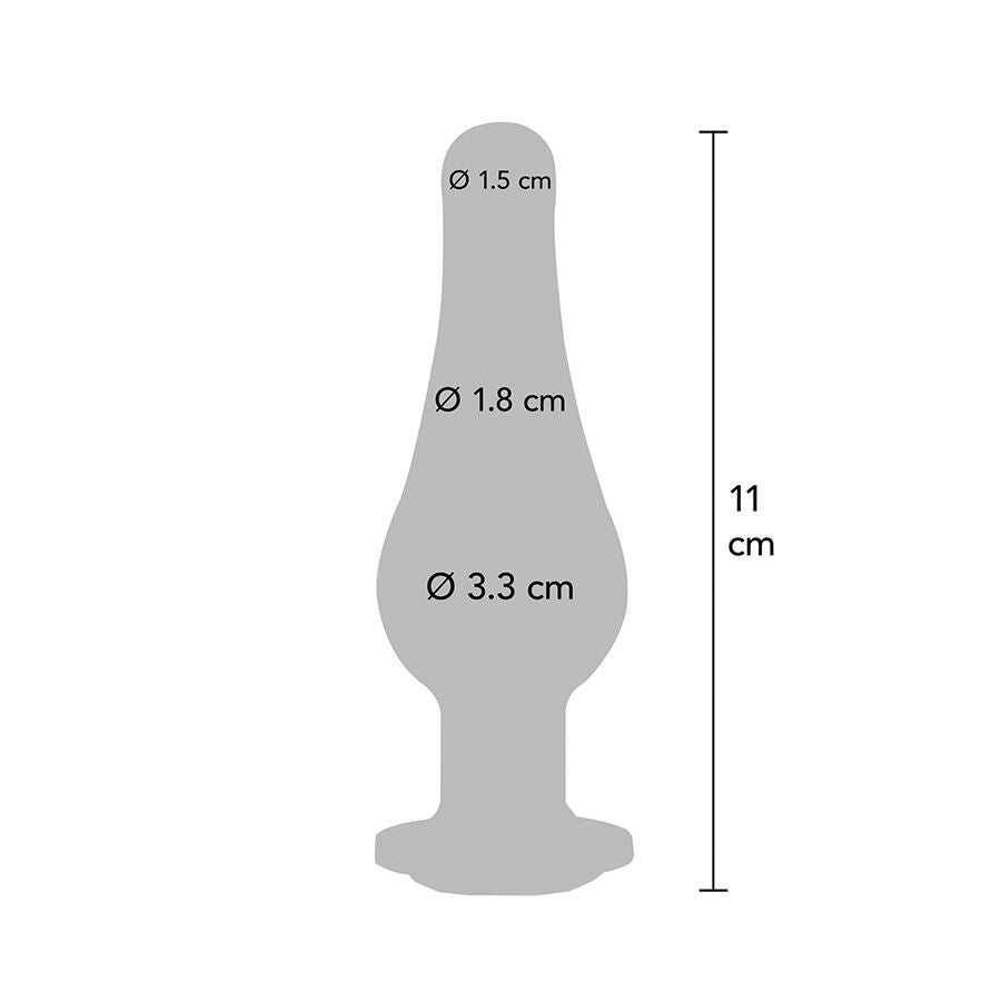 TOYJOY - MEDIUM ANAL PLUG TWILIGHT BUM JEWEL ANAL PLAY