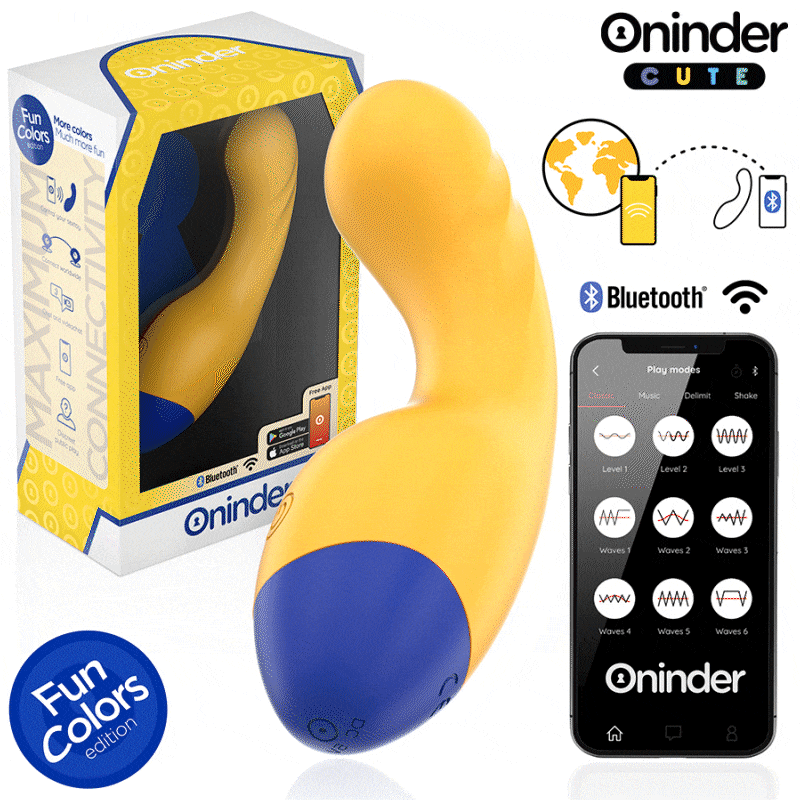 ONINDER CUTE - LOVE BUDDY MASTER G-SPOT VIBRATOR - FREE GLOBAL APP