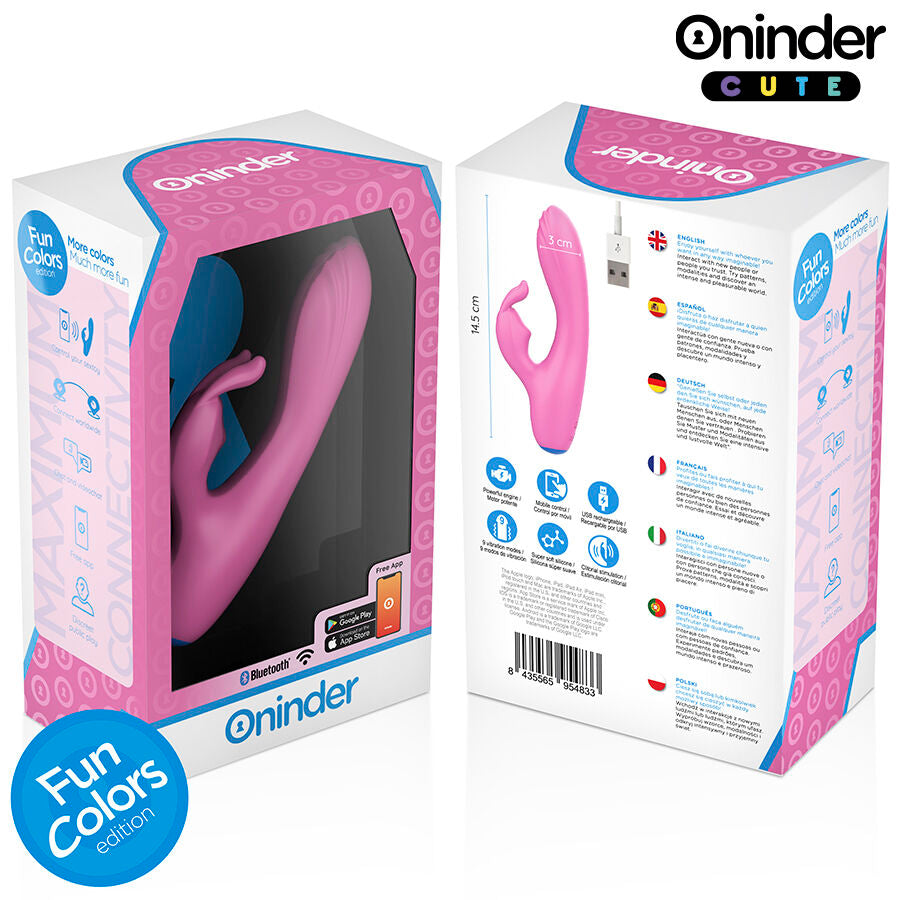 ONINDER CUTE - LOVE BUNNY G-SPOT CLITORIS VIBRATOR - WORLDWIDE FREE APP