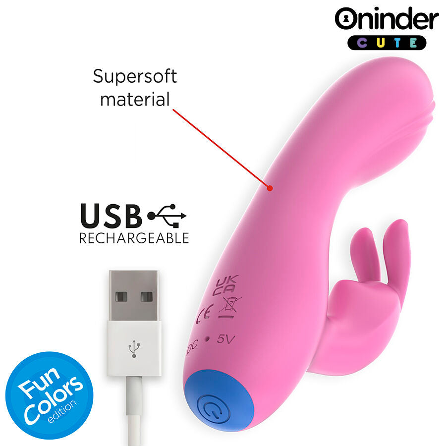 ONINDER CUTE - LOVE BUNNY G-SPOT CLITORIS VIBRATOR - WORLDWIDE FREE APP