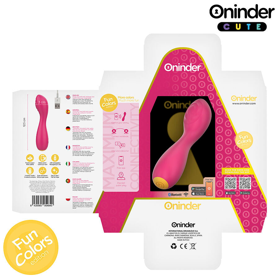 ONINDER CUTE - LOVE BUDDY MASTER G-SPOT VIBRATOR - FREE GLOBAL APP