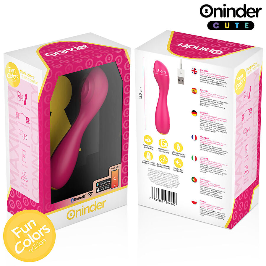 ONINDER CUTE - LOVE BUDDY MASTER G-SPOT VIBRATOR - FREE GLOBAL APP
