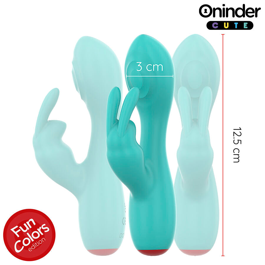 ONINDER CUTE - LOVE BUNNY G-SPOT CLITORAL VIBRATOR - FREE GLOBAL APP