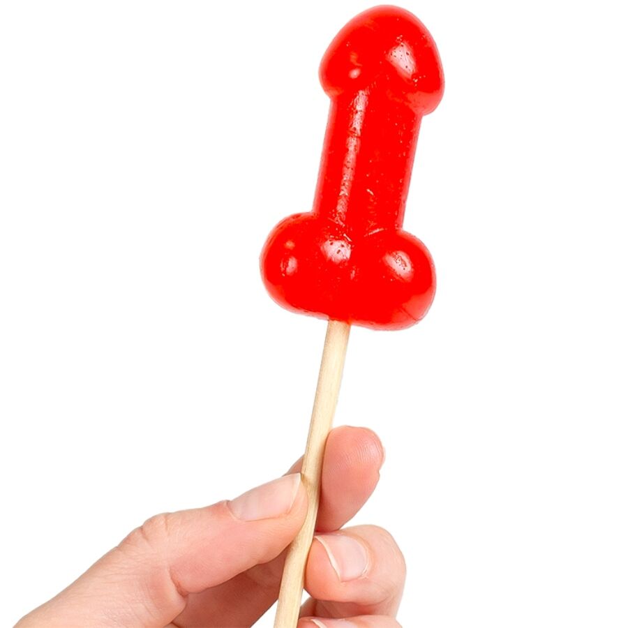 SECRETPLAY - CHERRY PENIS LOLLIPOP WITH SPICY HEAT EFFECT