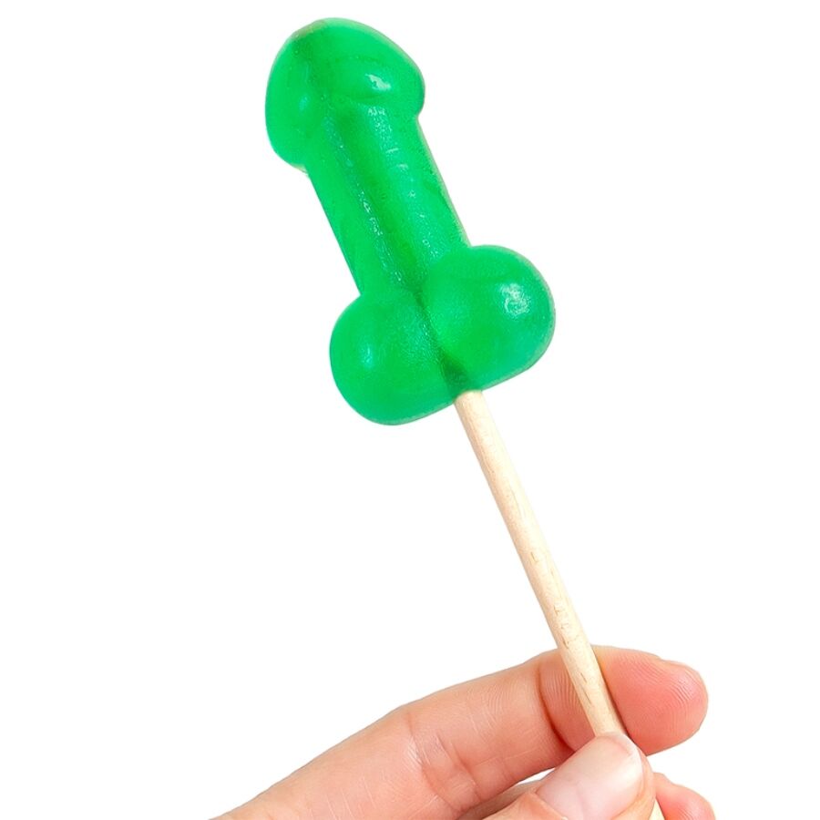 SECRETPLAY - Penis-shaped mint candy lollipop with a cooling effect