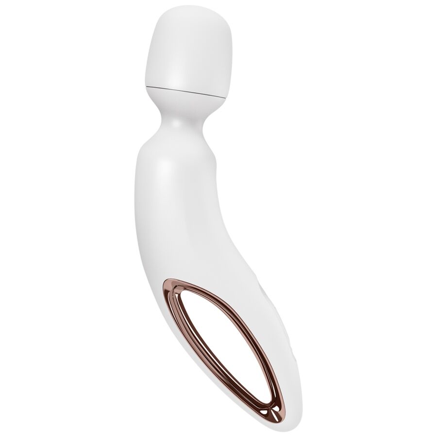 SATISFYER - WAND ERLAND WHITE VIBRATING MASSAGER