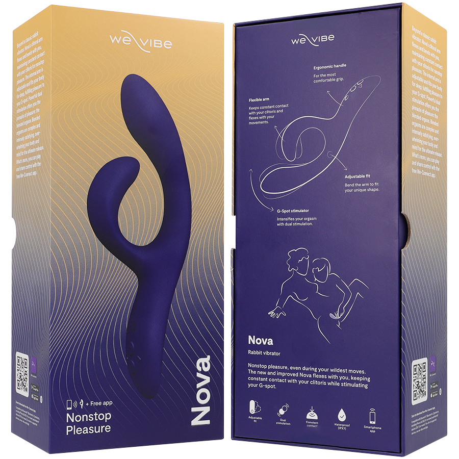 WE-VIBE - NOVA 3 RABBIT VIBRATOR NIGHT BLUE