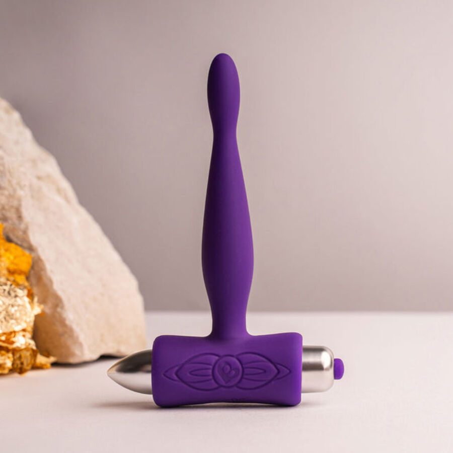 ROCKS-OFF - PETITE SENSATIONS TEAZER VIBRATOR ANAL PLUG PURPLE