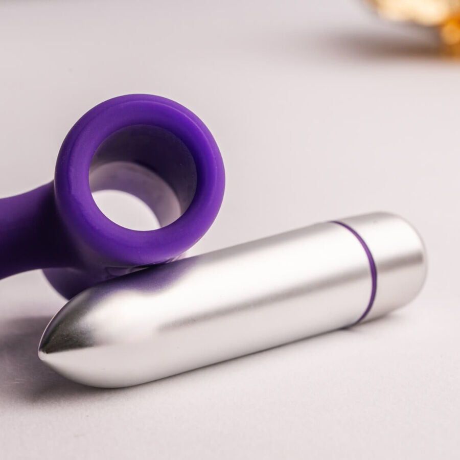 ROCKS-OFF - PETITE SENSATIONS TEAZER VIBRATOR ANAL PLUG PURPLE