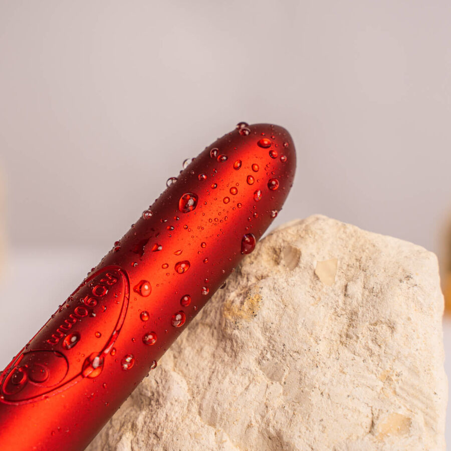 ROCKS-OFF - RO-90 SCARLET VELVET RED VIBRATING BALL