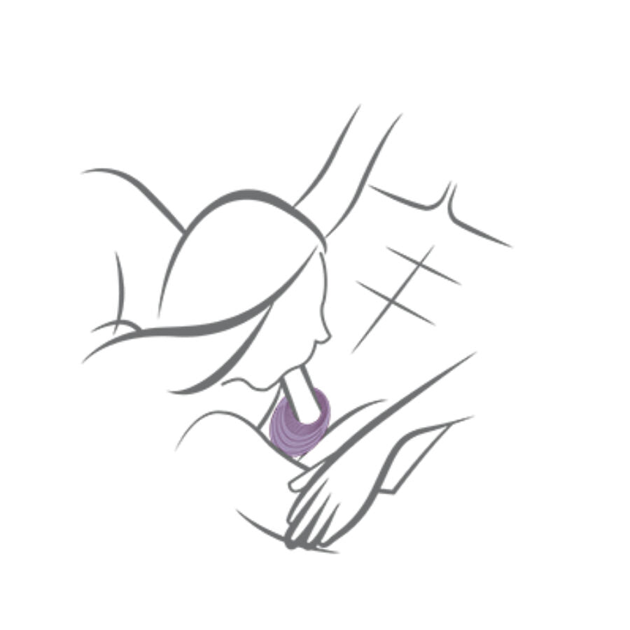 ROCKS-OFF - VIBRATING PENIS RING SPIRE BLACK