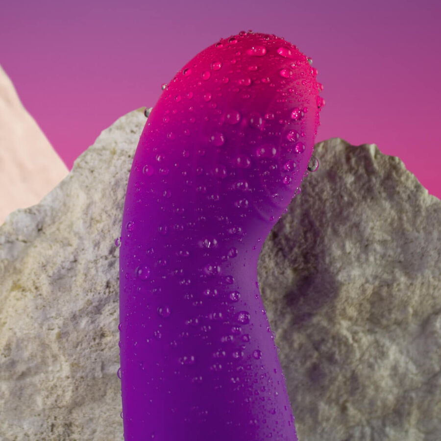 ROCKS-OFF - GLOW GIRL VIBE DISCREET VIOLET VIBRATOR FOR G-SPOT