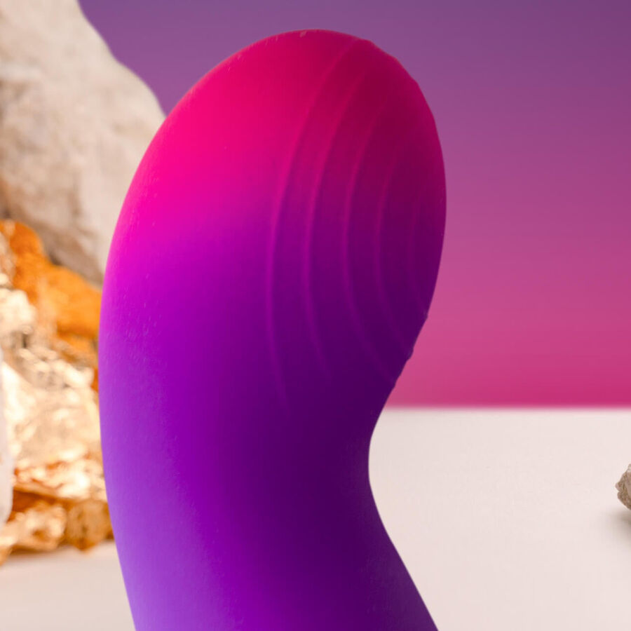 ROCKS-OFF - GLOW GIRL VIBE DISCREET VIOLET VIBRATOR FOR G-SPOT