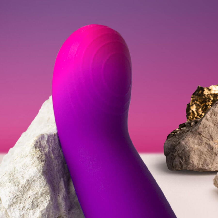 ROCKS-OFF - GLOW GIRL VIBE DISCREET VIOLET VIBRATOR FOR G-SPOT