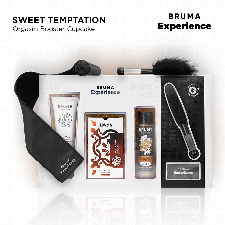 BRUMA XPERIENCE - SWEET AMERICAN PIE TEMPTATION KIT WITH ORGASM AMPLIFIER