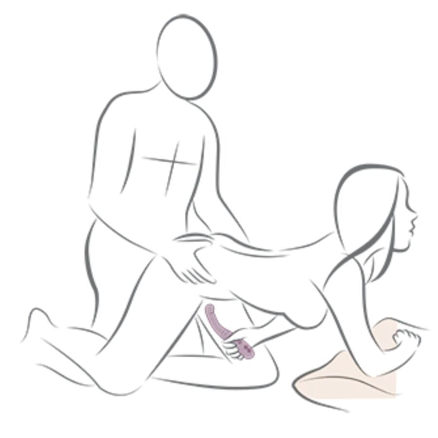 ROCKS-OFF - GEMINI DOUBLE VIBRATOR CLITORIS G-SPOT STIMULATOR PURPLE