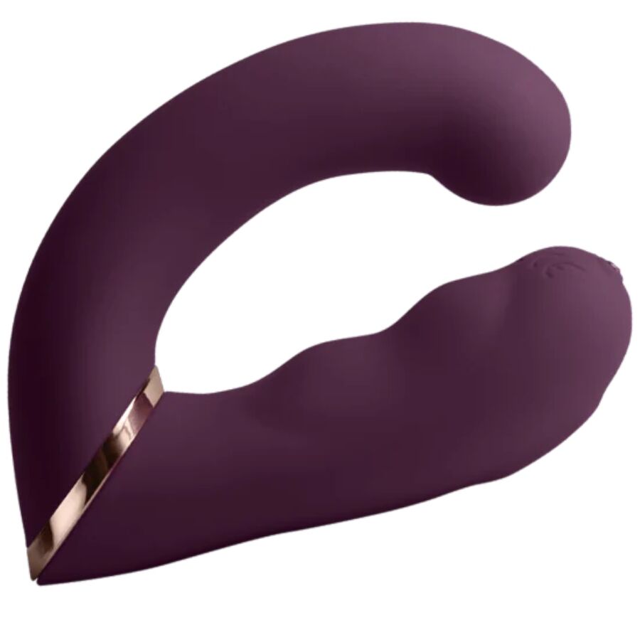 ROCKS-OFF - GEMINI DOUBLE VIBRATOR CLITORIS G-SPOT STIMULATOR PURPLE