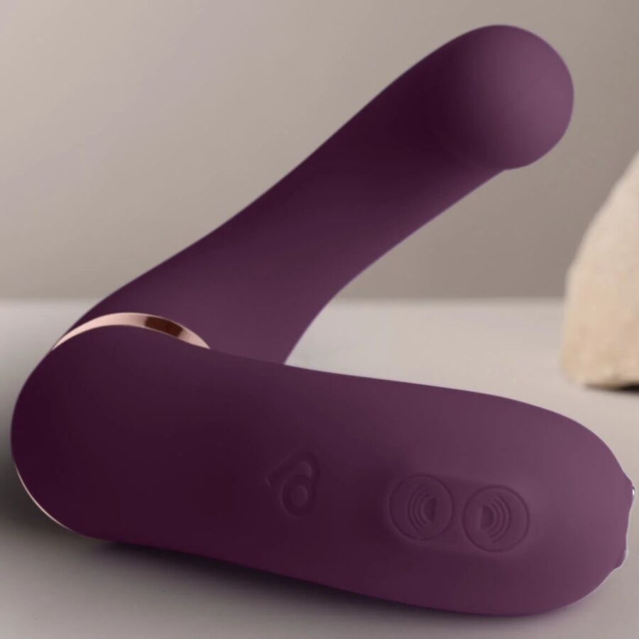 ROCKS-OFF - GEMINI DOUBLE VIBRATOR CLITORIS G-SPOT STIMULATOR PURPLE