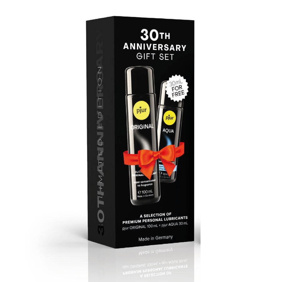 PJUR - 30TH ANNIVERSARY GIFT SET: PJUR ORIGINAL 100ML + PJUR AQUA 30ML AS A GIFT